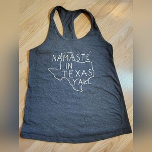 Gray Texas Graphic Tank Top